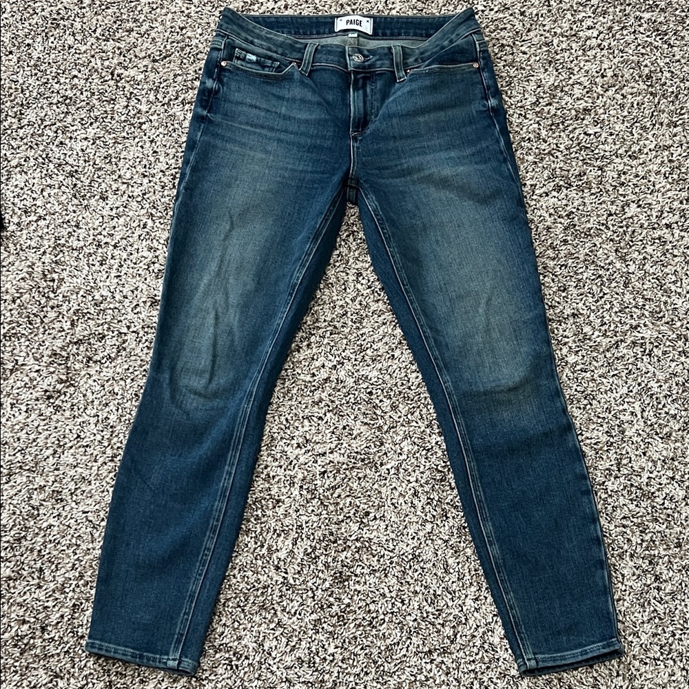 NWOT PAIGE Verdugo Ankle Skinny Women's Jeans in Love Joy Wash Sz 29